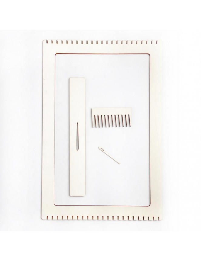 Telar rectangular 18x23cm