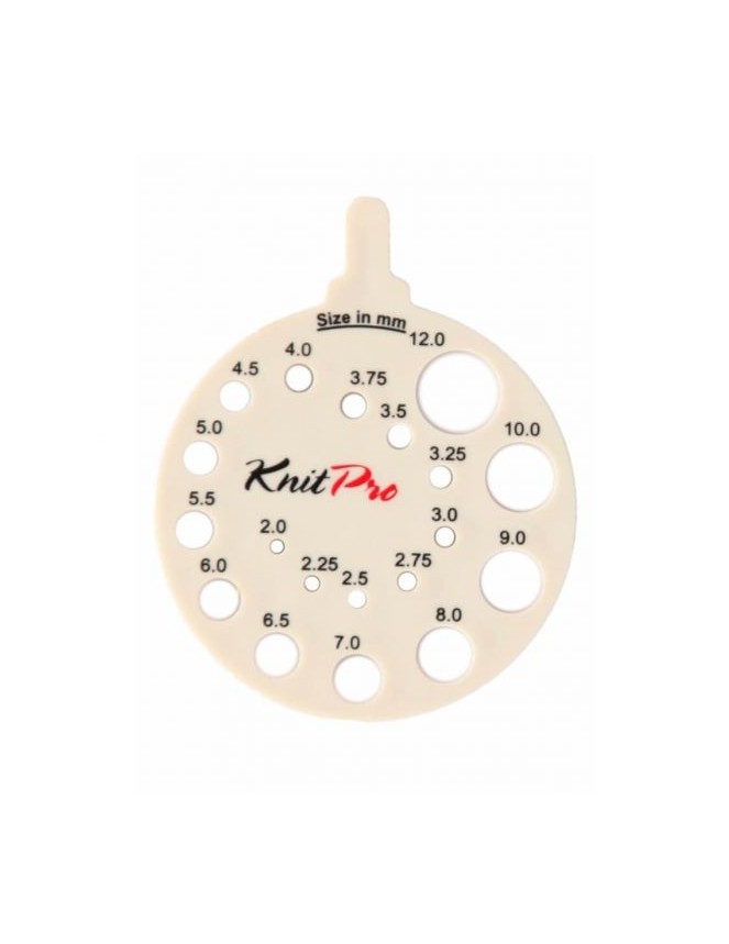 Knitpro Needle Size Gauge