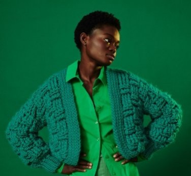  Proyectos irresistibles para tejer esta primavera con lanas chunky y peludita